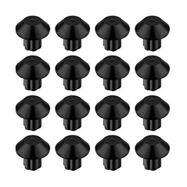 Imagem de Kit de substituição para pés de borracha WB2K101 WB2K101 para GE, Hotpoint, Kenmore 362. Almofadas de borracha de silicone resistentes a altas temperaturas substituem a peça WB2K101, WB02K0101, 247410