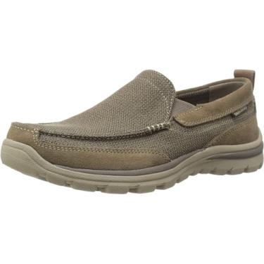 Imagem de Skechers Tênis masculino Superior Milford, Marrom claro, 46