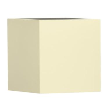 Imagem de Vaso Fibra De Vidro Quadrado Texas P 50cm Vietnamita Caixa Decoração (Areia Fosco)