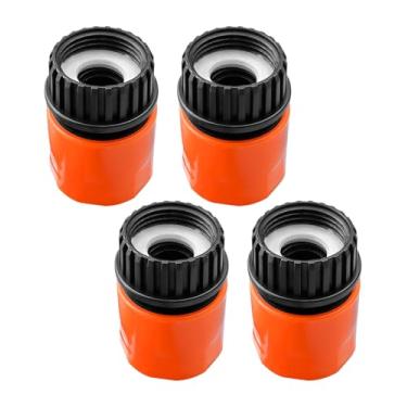 Imagem de 4 peças de manga de acoplamento de conector de água 3/10.2 cm compatível com Stihl TS400 TS410 TS420 TS700 TS800, substitui 4201-670-1701 42016701 503266003 503 26 60-03 60-03 09 08 2 662 609082662,