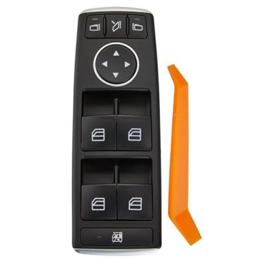Imagem de ZAPOSTS Interruptor elétrico de janela serve para Mercedes-Benz Benz CLA250 CLA45 AMG, GLE350, GLE400, GLE500, ML250 ML350 ML400 ML500 ML63AMG ETC. Interruptor mestre de porta de controle lateral do