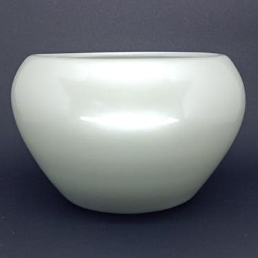 Imagem de Cachepot Vasinhos Para Arranjo Vaso Centro de Mesa Cerâmica Orquídea Suculentas Tam G (Creme)