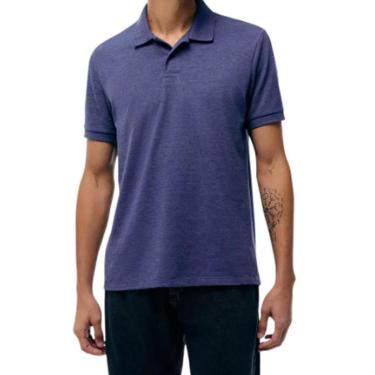 Imagem de Camisa Polo Masculina Hering MC Regular Azul Indigo - N3A7MK-Masculino