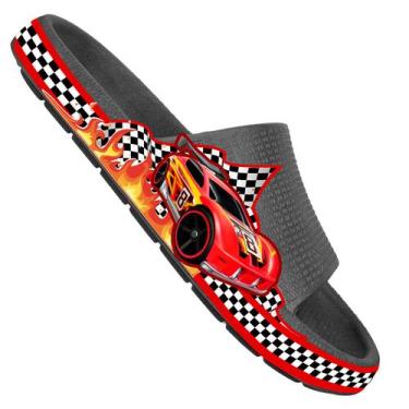 Imagem de Chinelo Nuvem Infantil Menino Papete Sandália Desenhos Confortável e L