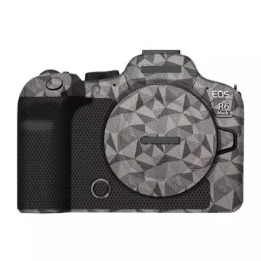 Imagem de Adesivo para câmera R6II R62 R6M2 3M Película protetora de vinil para Canon EOS R6 Mark II 2 M2 MarkII Mark2 (titânio triangular)
