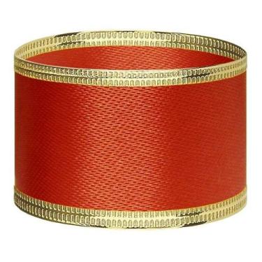 Imagem de 10m Rolo Fita De Cetim Aramada 2,7cm X 10 Mts C/1un - Fitas Regina Wol