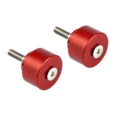 Imagem de UGPLM Acessório do plugue do guidão Profissional Bar Plug Plug Plug High Desempenho Alumínio Ligante da Liga de Liga Busca Tampa de Plugs de Endura para Cub, Vermelho