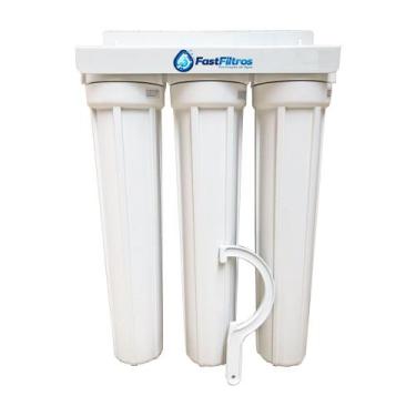 Imagem de Deionizador 3 Estágios 20" - Aquário, Laboratório, Bateria, Cosméticos