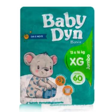 Imagem de Fralda Descartável Infantil Diurna Noturna Baby Dyn 1 Pacote Tamanho X
