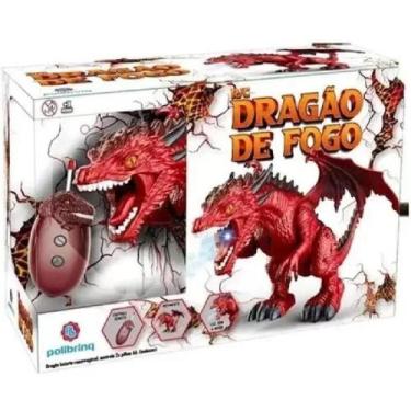 Imagem de Vermelho Dragão De Fogo Controle Remoto - Polibrinq DG052