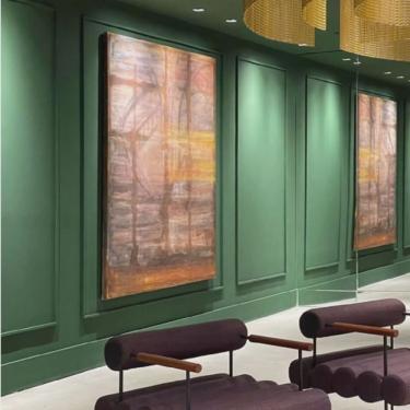 Imagem de Kit c/5 barras Rodapé de Poliestireno 20cm x 18mm x 2.44m Liso ML20 nmc 12m