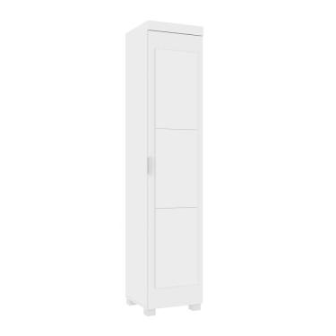 Imagem de Sapateira Multiuso June 1 Porta 1 Gaveta Com Espelho Branco