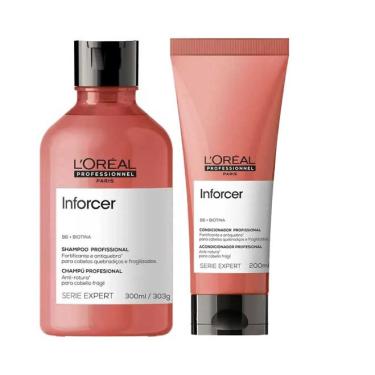 Imagem de L'Oréal Professionnel Serie Expert Inforcer (Kit Shampoo 300ml + Condicionador 200ml)