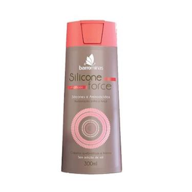 Imagem de Shampoo para Cabelos Fracos e Quebradiços barrominas Silicone Force 300ml