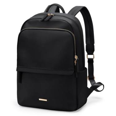 Imagem de Mochila para laptop GOLF SUPAGS para mulheres, notebook de 15,6" preta
