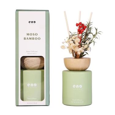 Imagem de SOXCOMFY Conjunto de difusor de palheta de flor, difusor perfumado de óleos essenciais de 145 g com bastões, aromatizadores de ar e fragrância doméstica