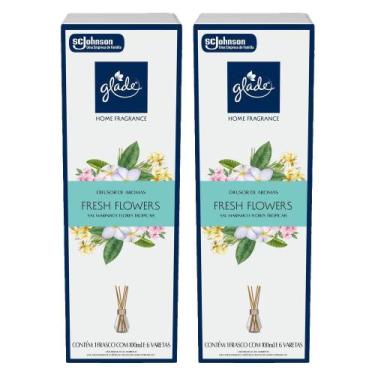 Imagem de Kit 2 Difusor de Aromas Fresh Flowers Glade Home Fragrance 100ml cada