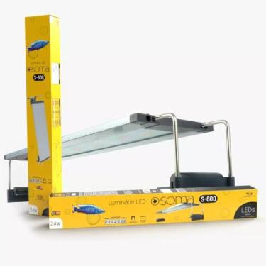 Imagem de Luminária Led Soma S-600 24w 60cm Bivolt Aquário Agua Doce