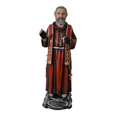 Imagem de Imagem de São Padre Pio em Resina 20 cm Imagem católica