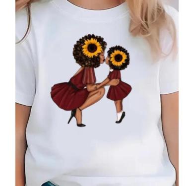 Imagem de Camiseta Infantil Básica Unissex Algodão Filha Girassol  - Infantil - 