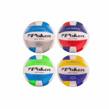 Imagem de Bola Poker Vôlei Semi Profissional SORTIDA, U, Colorida