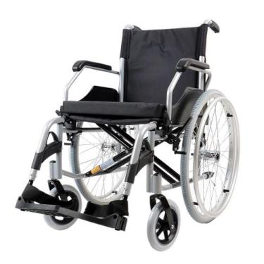 Imagem de Cadeira De Rodas Em Alumínio Dobrável T40Cm D600 Dellamed