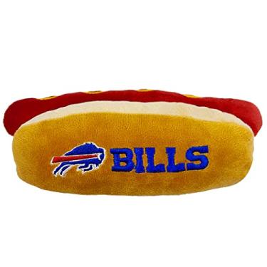 Imagem de NFL Buffalo Bills Brinquedo de pelúcia para cães e gatos - Mais fofo brinquedo de pelúcia para cães e gatos com barulho interno e lindo nome do time de futebol