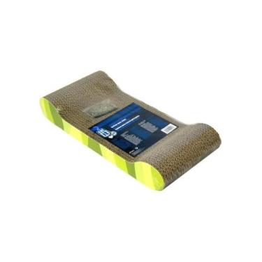 Imagem de Catit Style Scratcher com erva-dos-gatos - Lounge listrado na selva