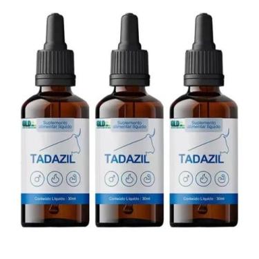 Imagem de Tadazil 3 Frascos Total 90ml Original