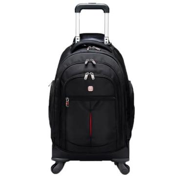 Imagem de Mochila Rodinhas Executiva Crossgear Notebook Antifurto 360°