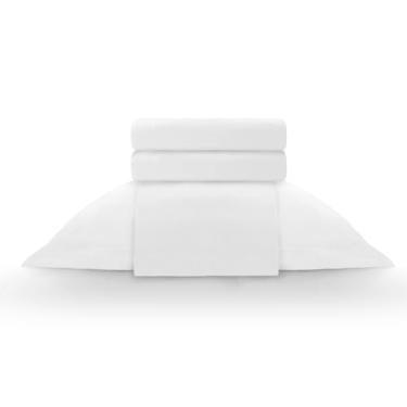 Imagem de Jogo De Cama Essencial Neo 4 Pçs -Casal – Branco