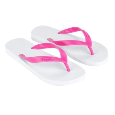 Imagem de CHINELO SANDALIA IPANEMA CLASSICA BRANCA COM TIRA PINK (BRANCA COM TIRA PINK, BR, Adulto, Numérico, 35)