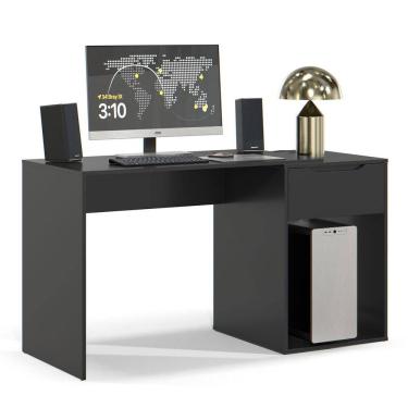 Imagem de Mesa Escrivaninha 1 Gaveta com Suporte para CPU Flop