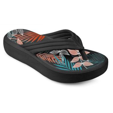 Imagem de Chinelo Feminino Boaonda EVA Alana Preto 2312-101-001 Tamanho:34;Cor:Preto