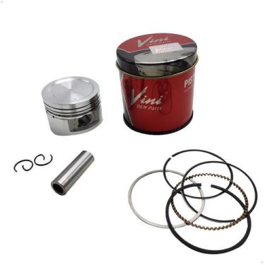 Imagem de Kit Pistao Aneis Pino Trava Crypton 115 Ano 2010 A 2016 0.75 - Vini