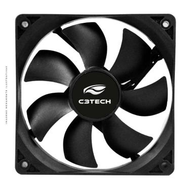 Imagem de Cooler Fan C3Tech F7-100BK Storm 12cm
