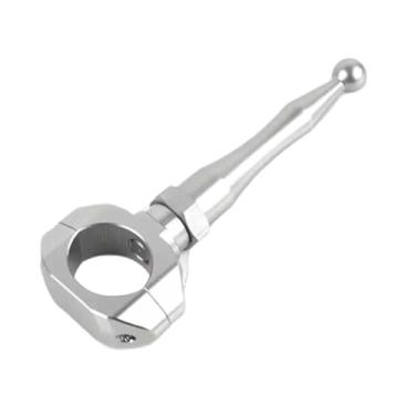 Imagem de menolana Suporte lateral para motor, prático, resistente ao desgaste, fácil de usar, suporte para estacionamento, para os pés para veículos elétricos, Cinza