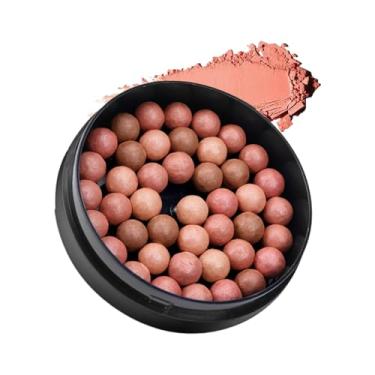 Imagem de Blush Em Creme | Blush Natural De Longa Duração Em Forma De Bola,Produtos De Beleza Para Iluminar Contornar E Realçar Pele Madura Em Ocasiões Especiais Ou Diárias