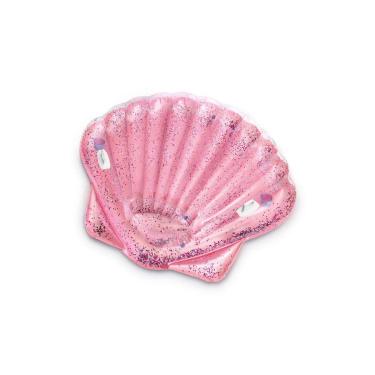 Imagem de Colchão Inflável Para Piscina/ Ilha Concha Rosa Intex