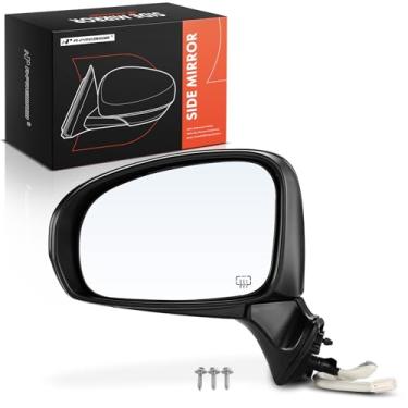 Imagem de A-Premium Espelho de porta elétrico lateral do motorista compatível com Toyota Prius V 2012 2013 2014 2015 2016 2017 - Espelho retrovisor externo externo dobrável manual aquecido - Substituição TO1321286