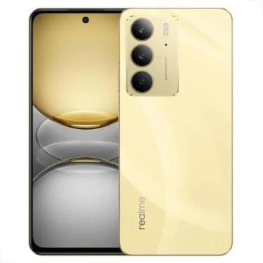 Imagem de Smartphone Celular Realme C75 256GB 8GB Dourado 4G Wi-Fi 5GHz Bluetoot