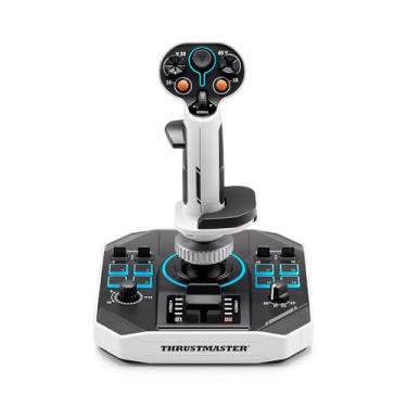 Imagem de Thrustmaster Sol-R1, Joystick de Vôo tecnologia de efeito Hall para jogos ultraprecisos, 44 botões, ideal para simulação de voo espacial (compatível com PC)