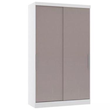 Imagem de Guarda-roupa Modulado 134,5cm 2 Portas de Correr 3 Gavetas Alpes Lucia