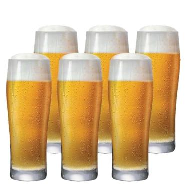 Imagem de Jogo de Copo Monte Carlo, Kit de Copo de Cerveja 6 pcs, 650ml
