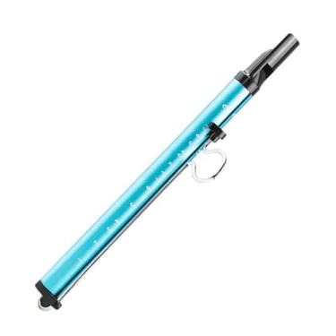 Imagem de Luwecf Apito de Slide Brinquedos Musicais Lembrancinhas de Festa Flauta de Educacional Clássica Instrumento Musical para Meninos E Meninas Adultos, Azul