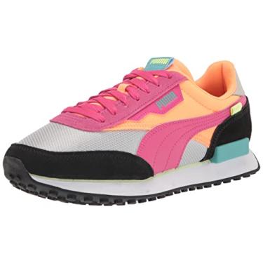 Imagem de PUMA Tênis masculino Future Rider, Cinza violeta, beterraba, roxo, 6