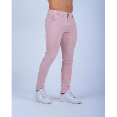 Imagem de calça slim fit - Diversas, Rosê, 50