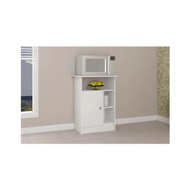 Imagem de Armário Multiuso Atualle Gramado 74cm 1 Porta MDP 12mm Compacto Resistente