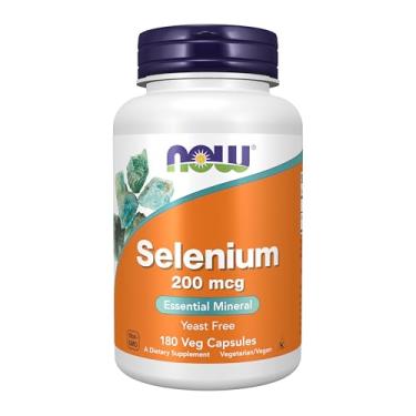 Imagem de Selênio Selenium 200mcg (180 Veg Caps) Now Foods