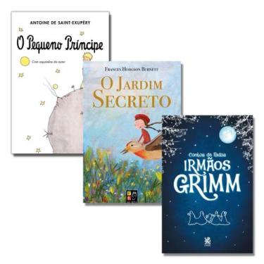 Imagem de Kit O Pequeno Príncipe + O Jardim Secreto + Contos de Fadas  Clássicos